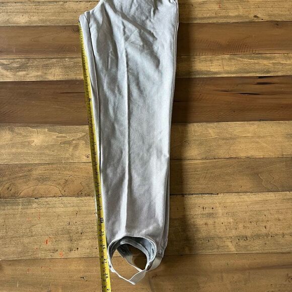 Vintage David David Silver Stirrup Pants - excellent condition - Picture 8 of 9